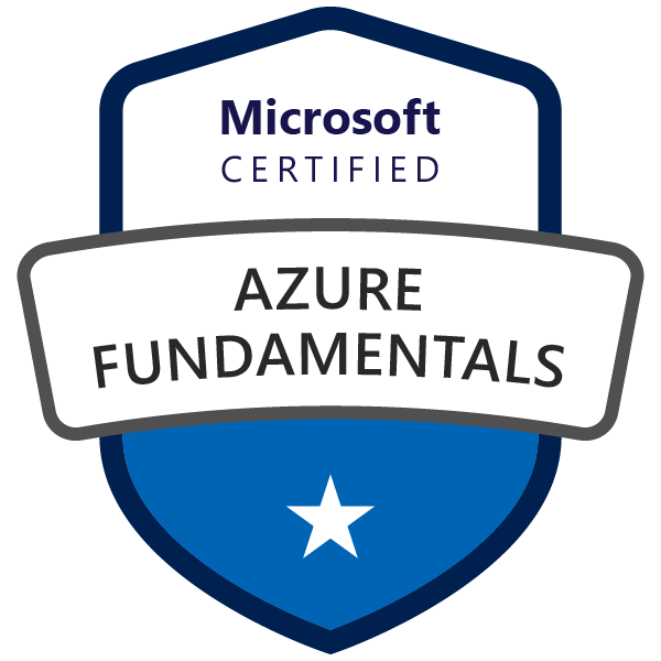 Microsoft Certified: Azure Fundamentals [AZ-900] Badge