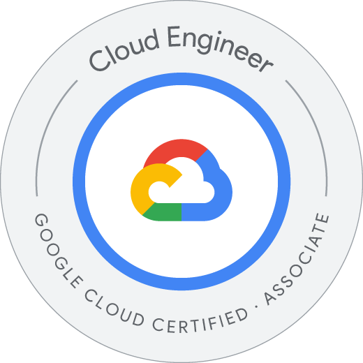Google Cloud Certified Associate Cloud Engineer Badge