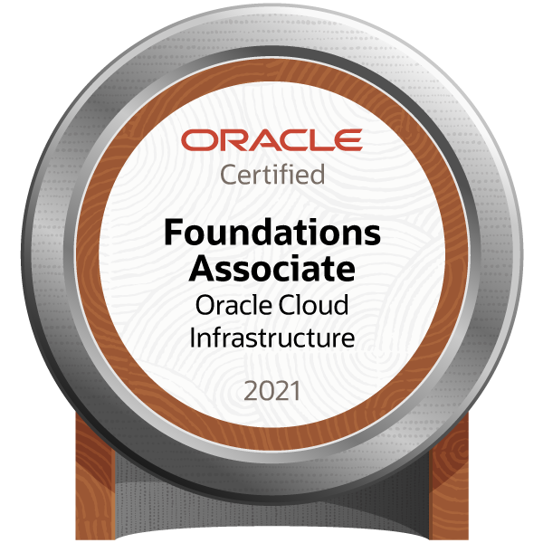 Oracle Cloud Infrastructure Foundation Associate Badge